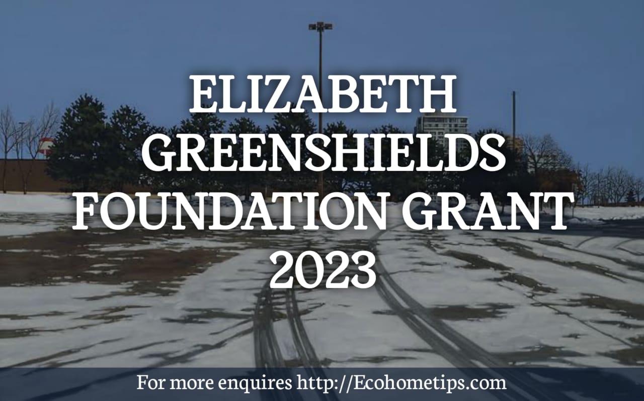 Elizabeth Greenshields Foundation Grant