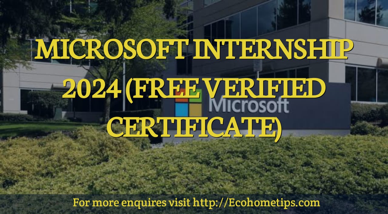 Microsoft Internship 2024
